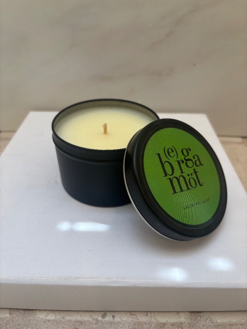 Archipelago Bergamot Travel Tin Candle